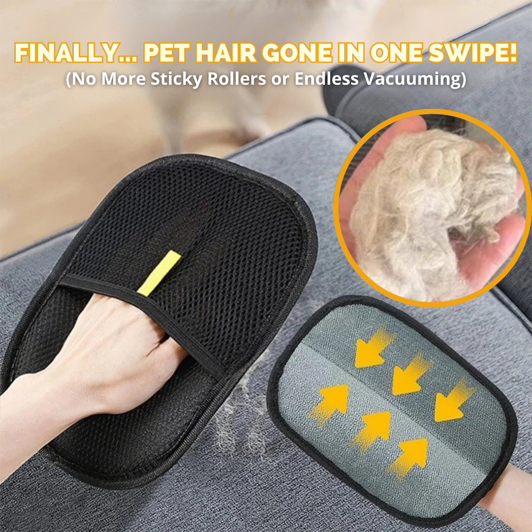 The Reusable Pet Hair Removal Mitt That Actually Works